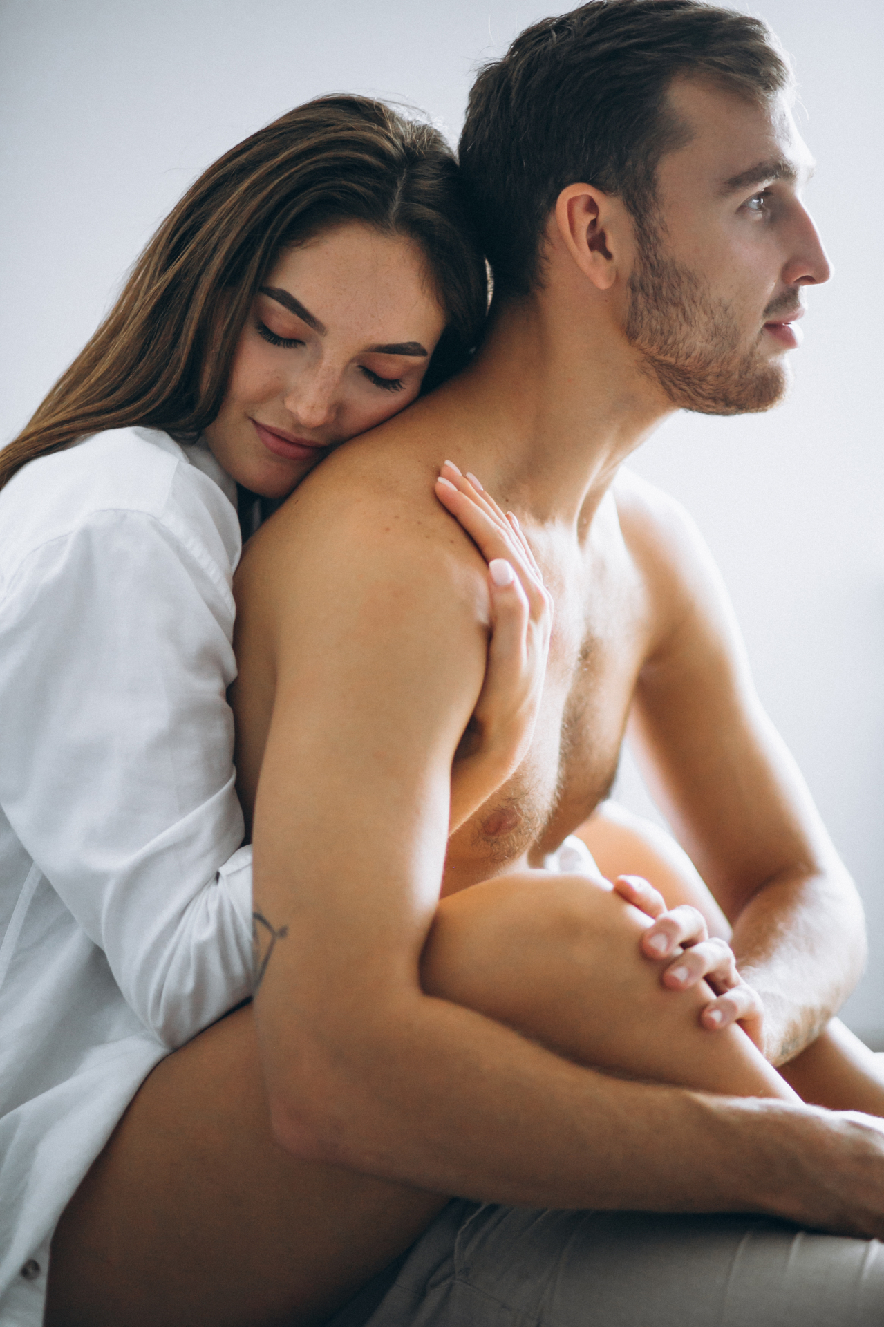 Couple at home